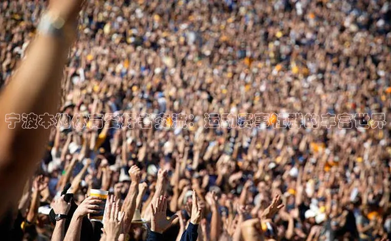 jn江南·体育最新百度游戏开放平台宁波本地体育爱好者交流：运动赛事社群的丰富世界